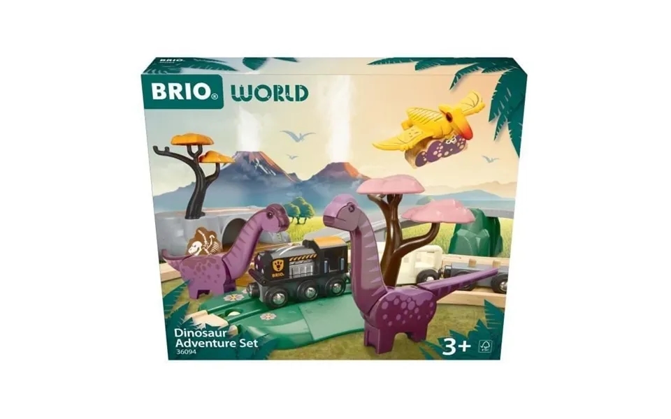 Brio Togsæt Med Dinosaurer - 36094