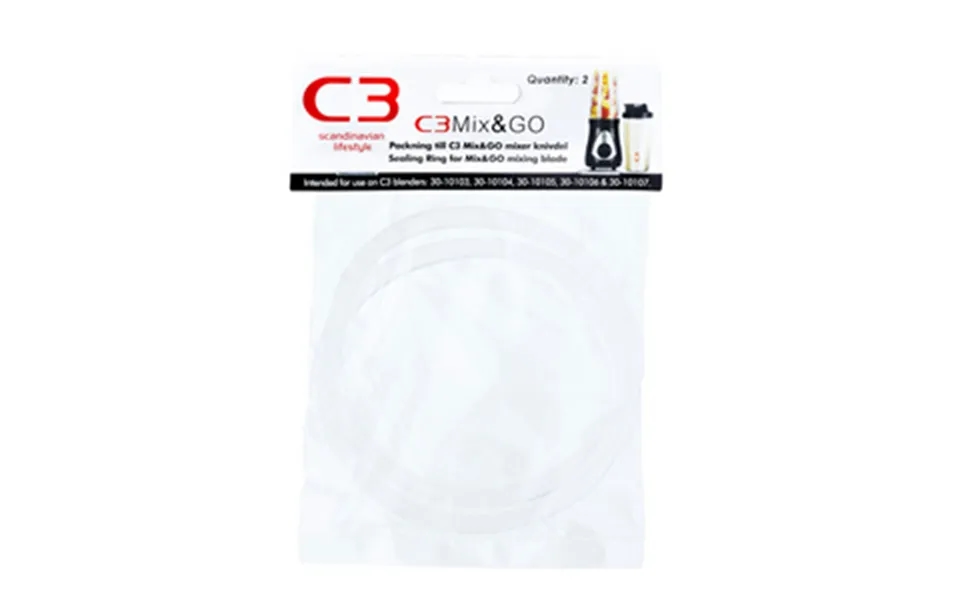 C3 *extra Silikonpackningar Mix&go Blender 2-pack