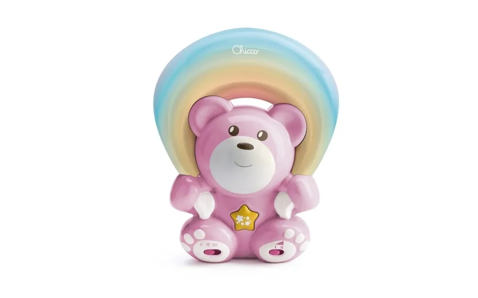 Chicco Rainbow Bear Lyserød 300-00010474100000