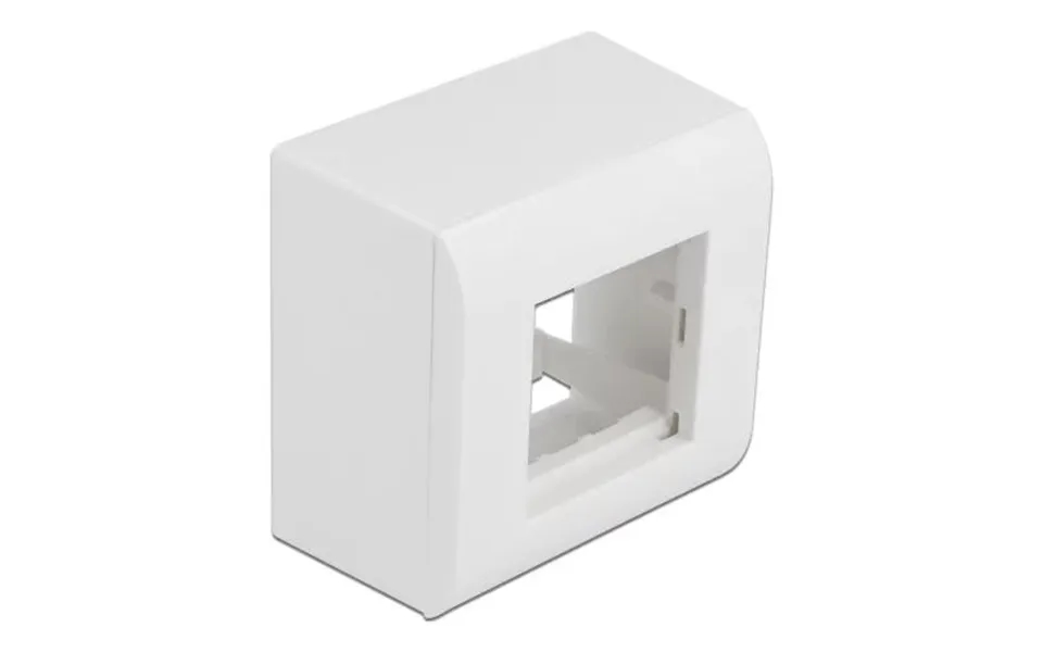 Delock Surfacemounted Housing Easy 45 Modules 82 X 82 Mm White