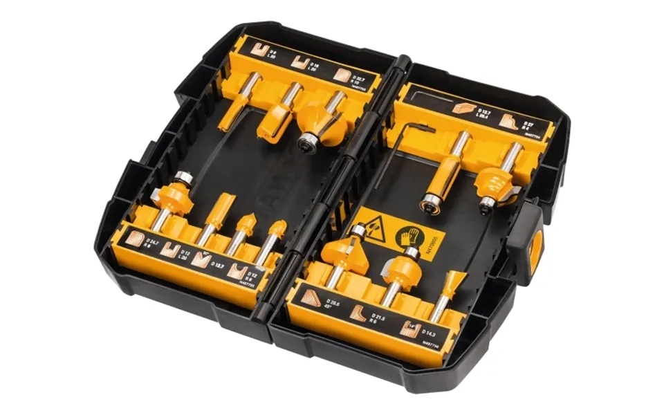 Dewalt Dt90016-qz Router-bitsæt