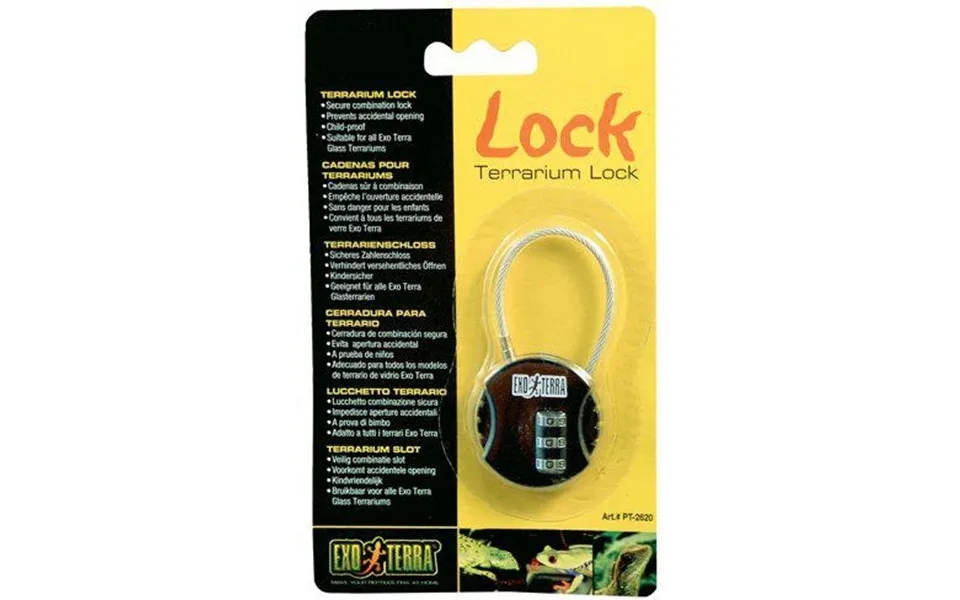 Exoterra Terrarium Kombinationslås - 228.0110