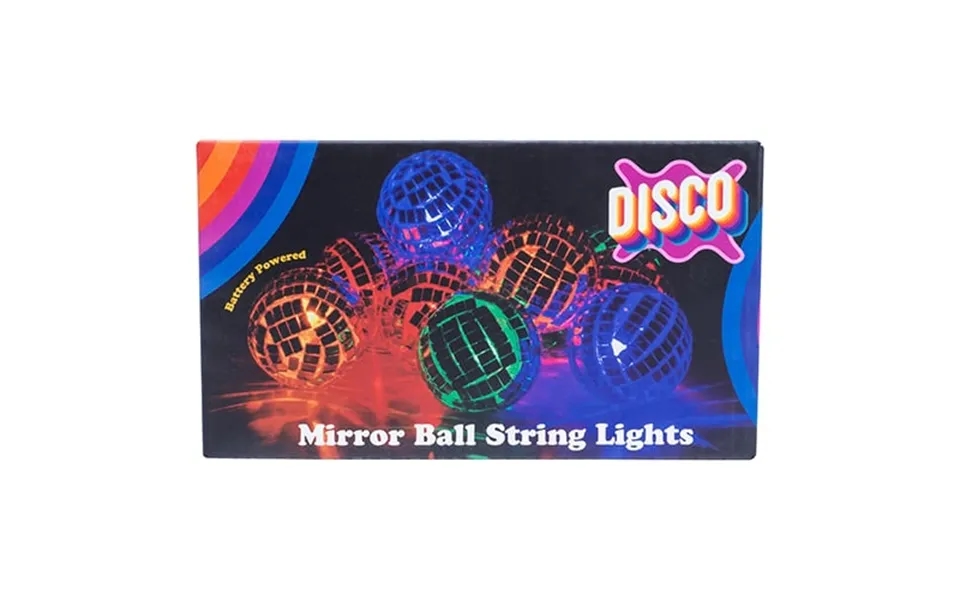 Fizz Creations Disco Ball String Lights - 2 Meter
