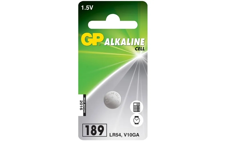 Gp Lr54 1,5v Alkaline 1-pak 102004 Obs Datum