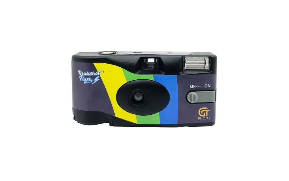 Gt Company Engangskamera Med Blitz - 27 Eksponeringer