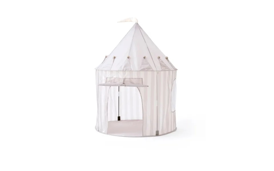 Kids Concept Star - Play Tent With Stripes, Grey
