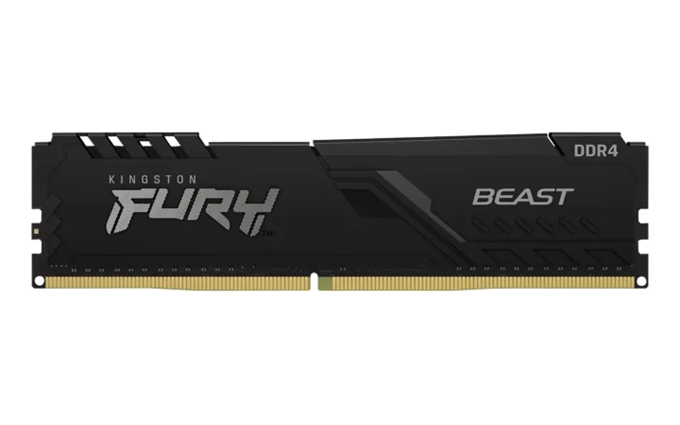 Kingston 16gb 3200mhz Ddr4 Cl16 Dimm Kit Of 2 Fury Beast Black