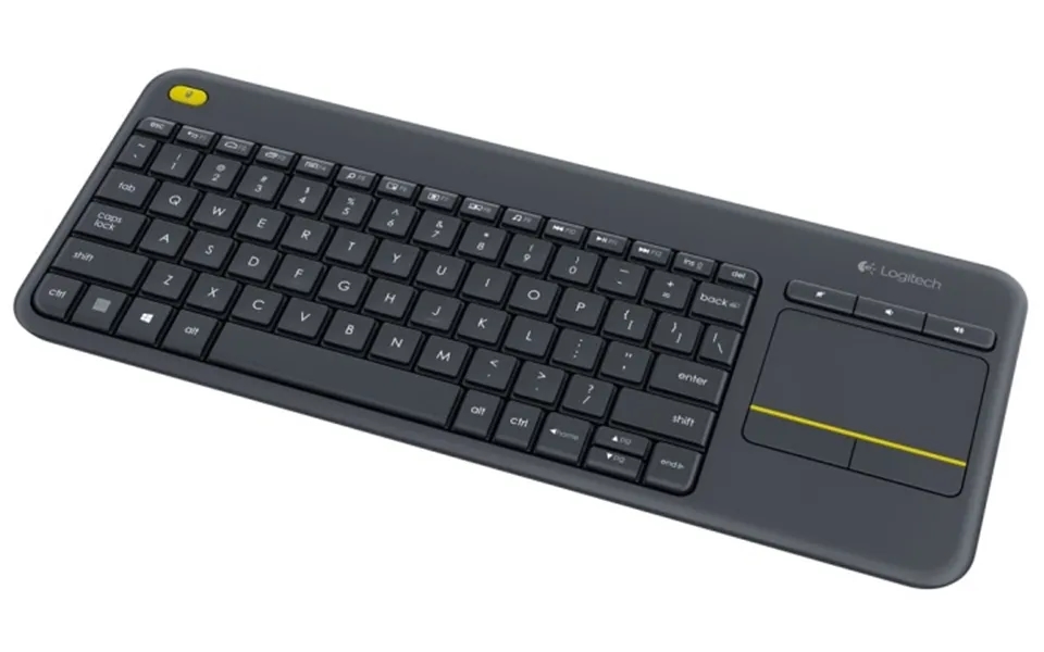 Logitech K400 Plus Tangentbord Rf Trådlös Qwerty Nordiska Språk Svart