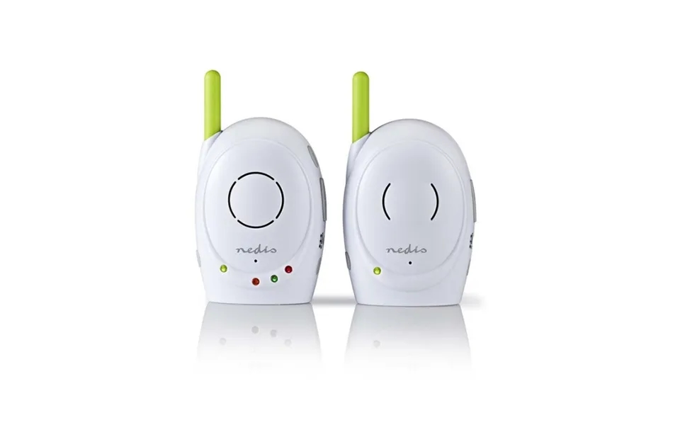 Nedis Babyalarm Fhss Frequency-hopping Spread Spectrum Med Talk Back-funktion Rækkevidde 300 M Batteri Strømforsyning Gr