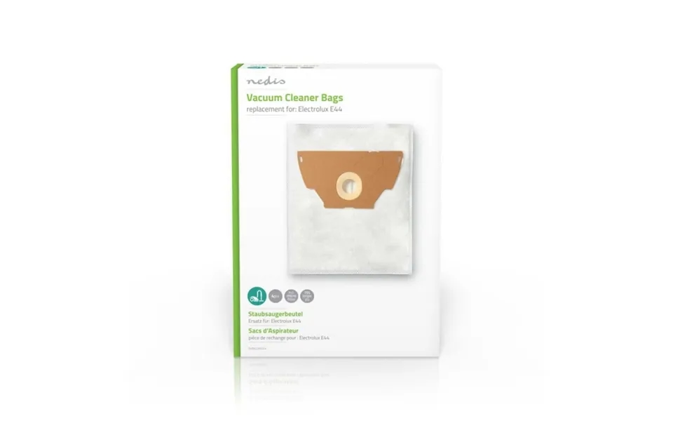 Nedis Støvsugerpose 4 Stk. Syntetisk Mest Solgt For Electrolux Hvid
