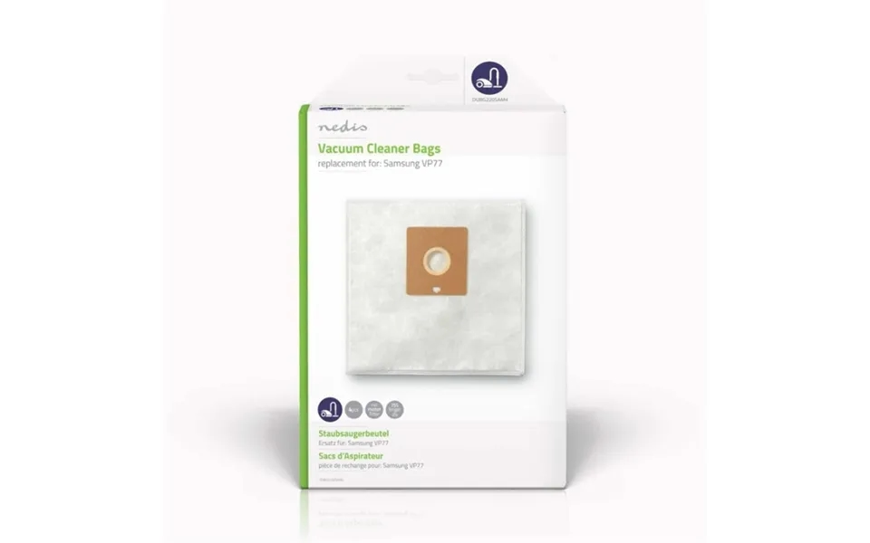 Nedis Støvsugerpose 4 Stk. Syntetisk Mest Solgt For Philips Hvid