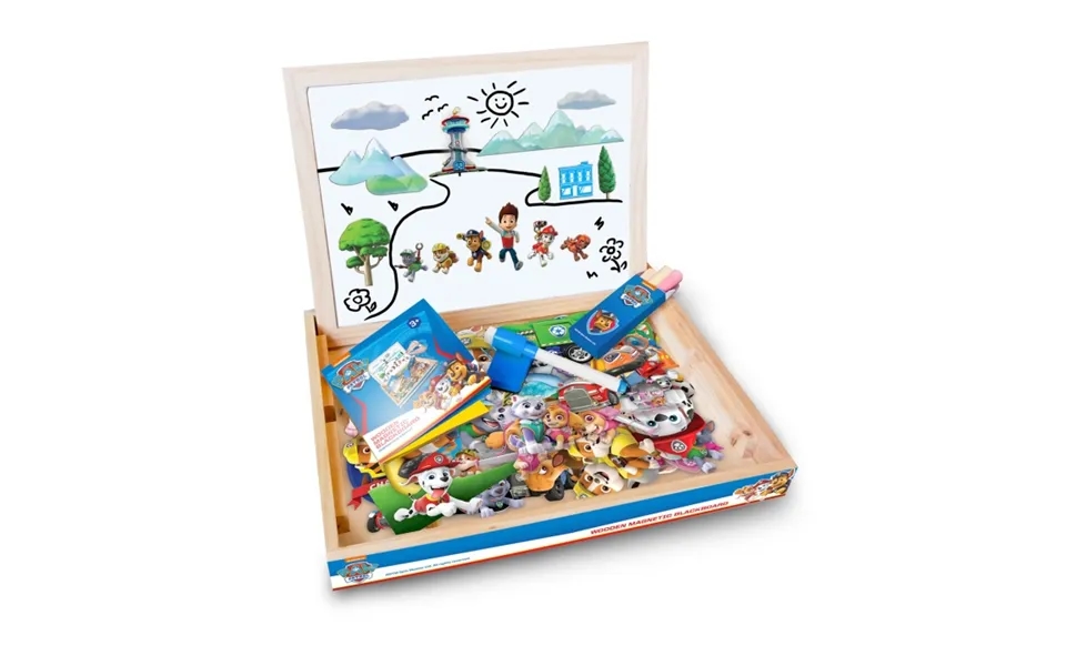 Paw Patrol Magnetisk Tavle I Træ 32254