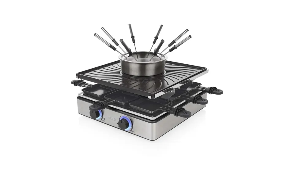 Princess Raclette & Fondue 162670 31x31cm 1700w 1,3l