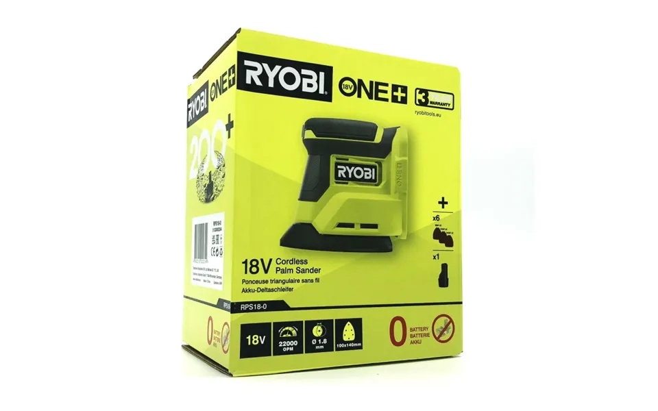 Ryobi One Rps18-0 Deltasliber Uden Batteri Intet Batteri