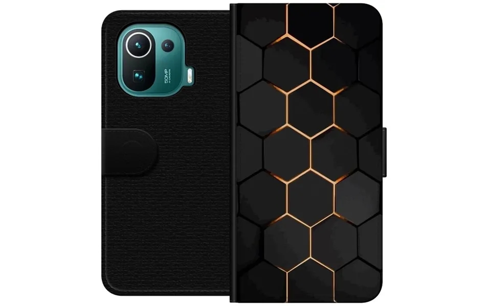 Tegnebogsetui Til Xiaomi Mi 11 Pro Med Luksuriøst Mønster Motiv