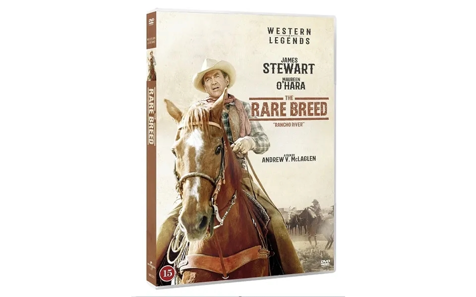The Rare Breed Aka Rancho River - A Classic Western With James Stewart And Maureen O Hara