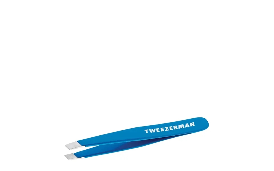Tweezerman Mini Slant-pincet Bahama Blue