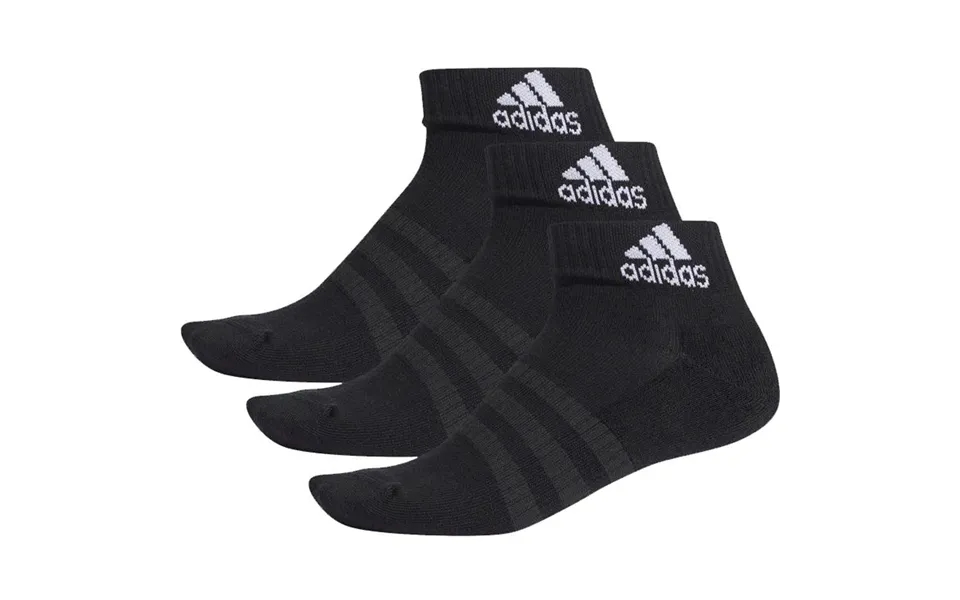 Adidas Cush Ankel Strømper 3-pak Sort