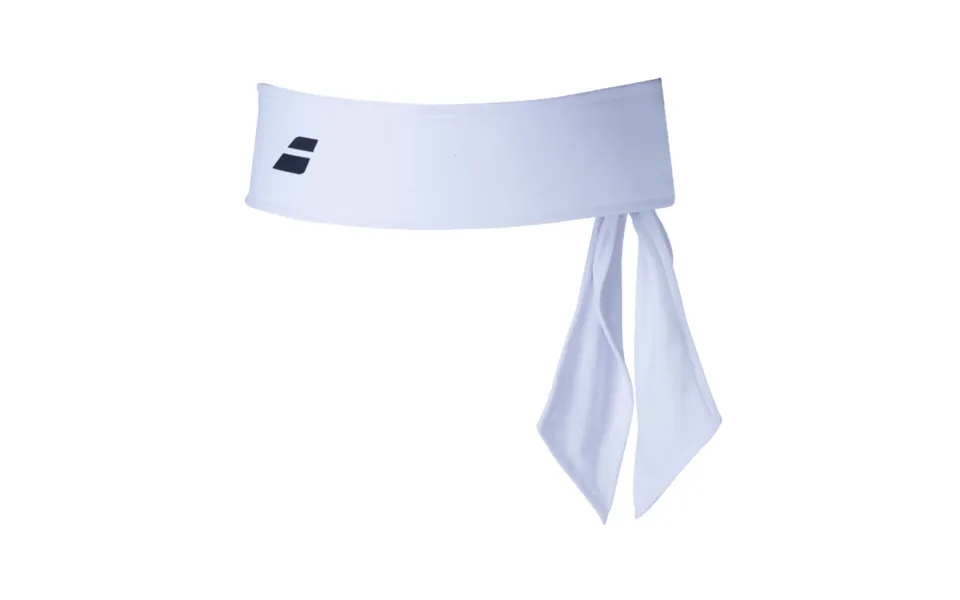 Babolat Tie Headband White