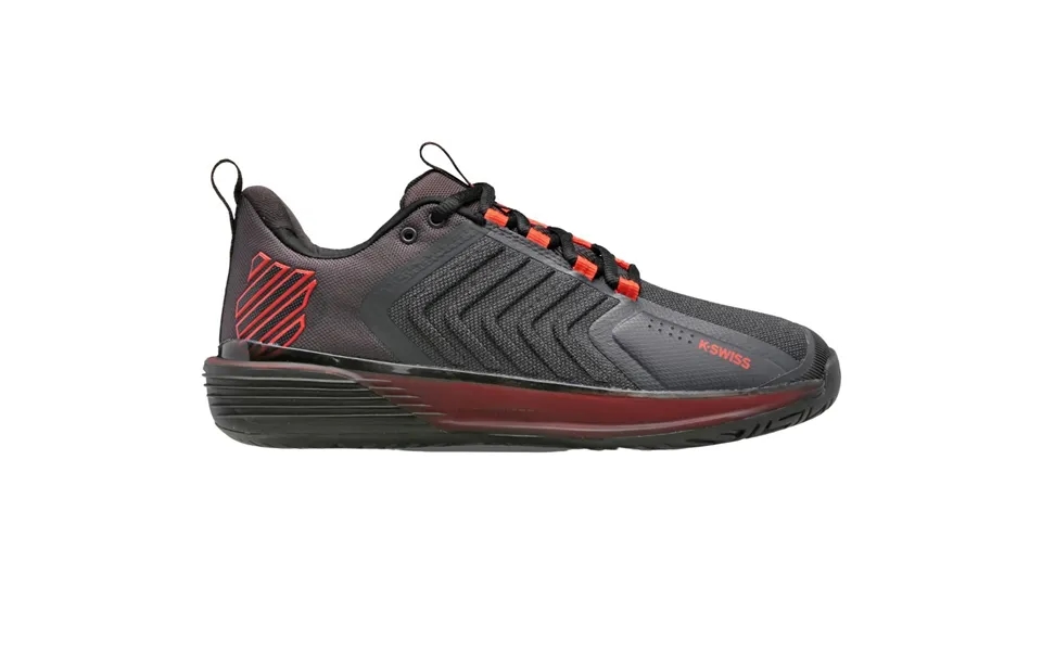K-swiss Ultrashot 3 Asphalt Jet Black Spicy Orange - Old