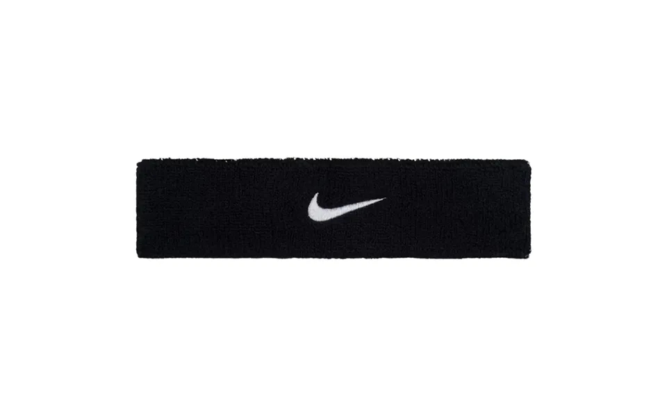 Nike Swoosh Classic Headband Black White