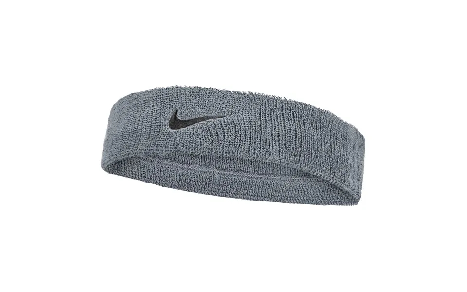 Nike Swoosh Classic Headband Grey Black