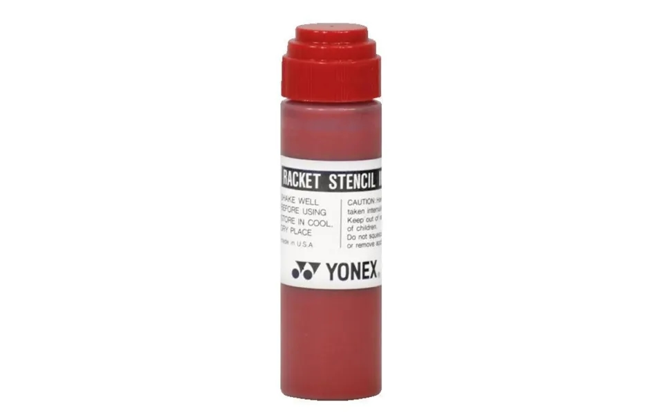 Yonex Ac414 Stencil Ink Red