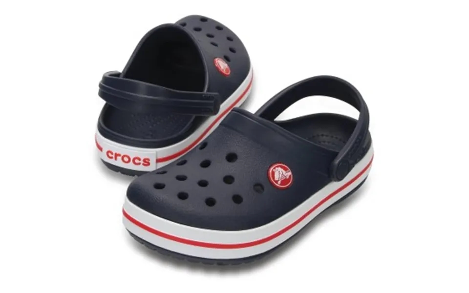 Crocs Crocband Clog Kids Marineblå Us J2 Eu 33-34 Barn