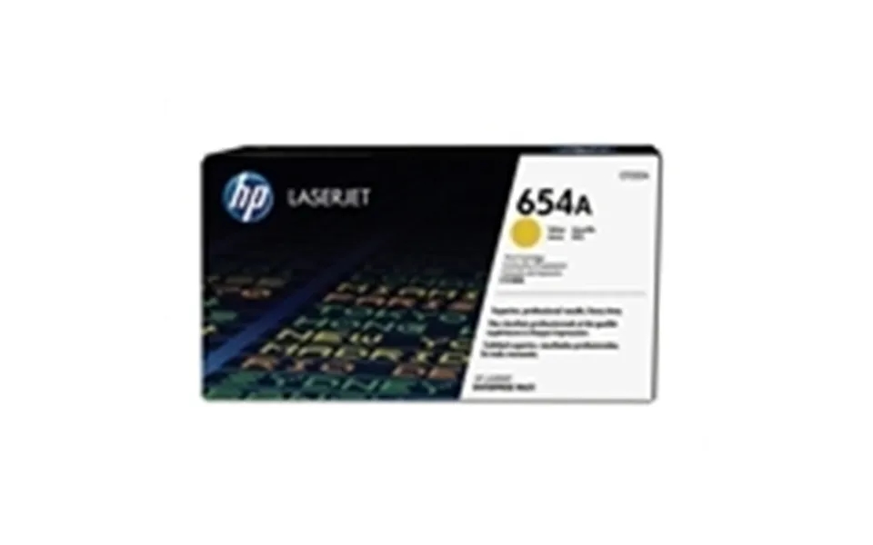 Hp 654a Yellow Toner Cf332a Original