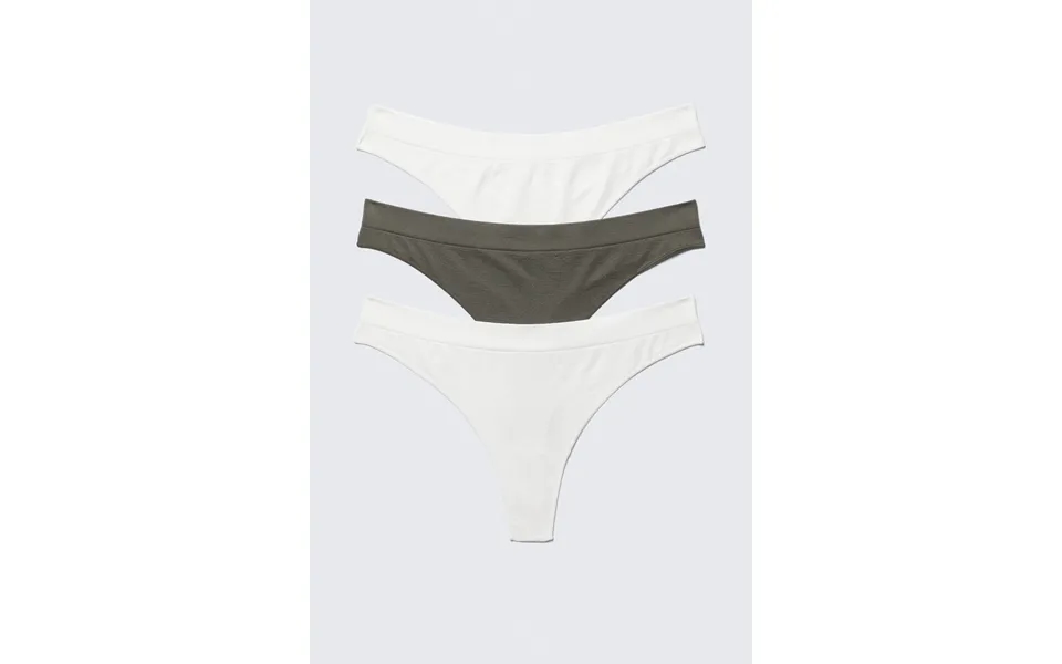 3-pack Seamless Thongs