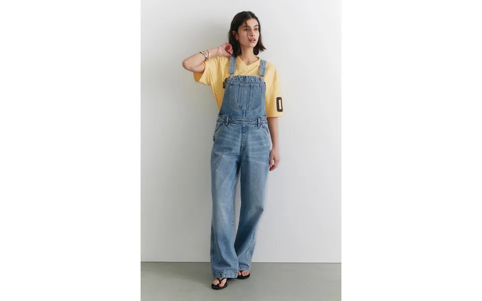 Classic Cotton Denim Dungarees