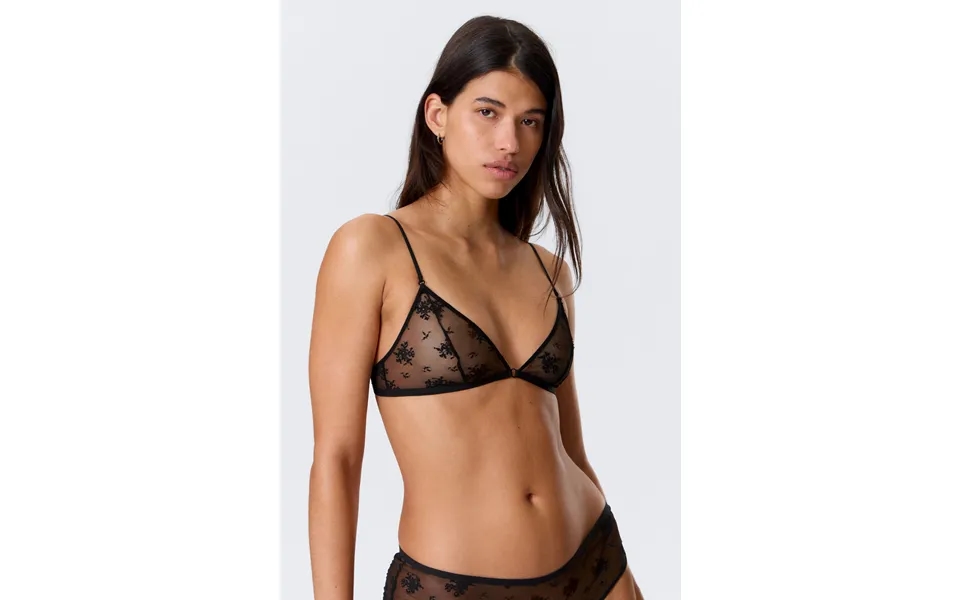 Lace Triangle Soft Bra