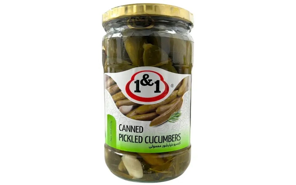 1&1 Syltede Agurker 650 G
