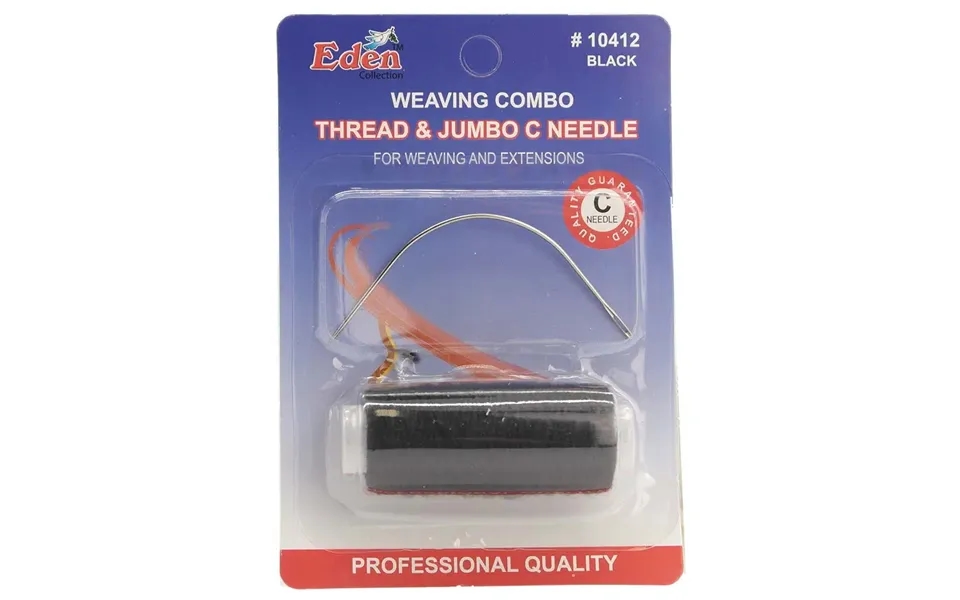 Eden Weaving Med Nål Black