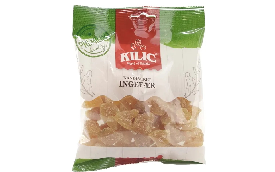 Kandiseret Ingefærslik 200 G