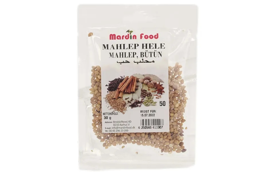 Madspildsvare Mardin Food Mahlep - Hele 30 G