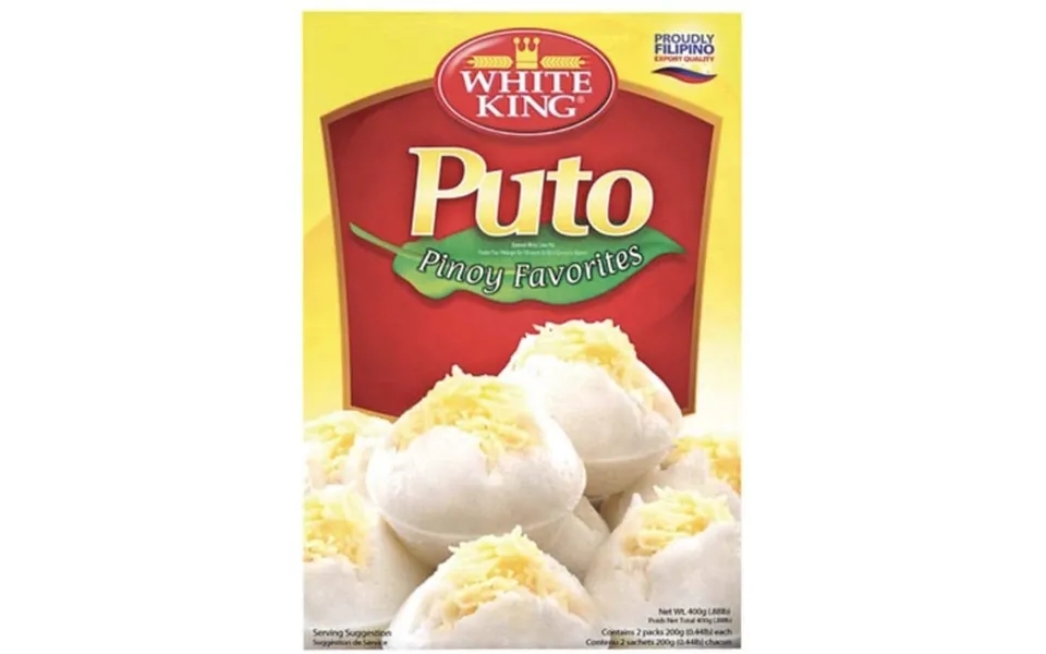 Madspildsvare White King Puto Cake Mix 400 G